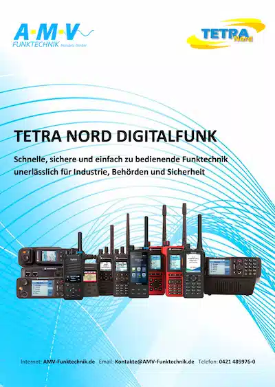 TETRA Digitalfunk AMV Funktechnick Geräte 2024